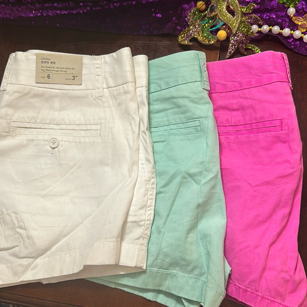 2 J Crew shorts.